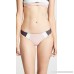 PilyQ Women's Riviera Colorblock Banded Full Bikini Bottoms Multi B07HQL4MSY